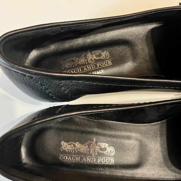 Coach and Four Black Loafers - Picture 7 of 7